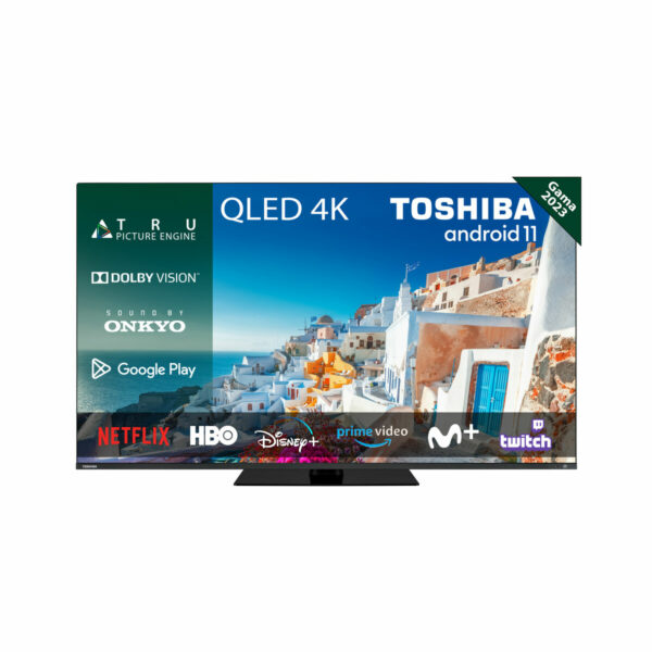 TV 55”/140CM TOSHIBA 55QA7D63DG 4K ANDROID QLED