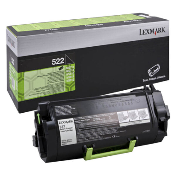 LEXMARK 522 – TONER NOIR – 6 000 P
