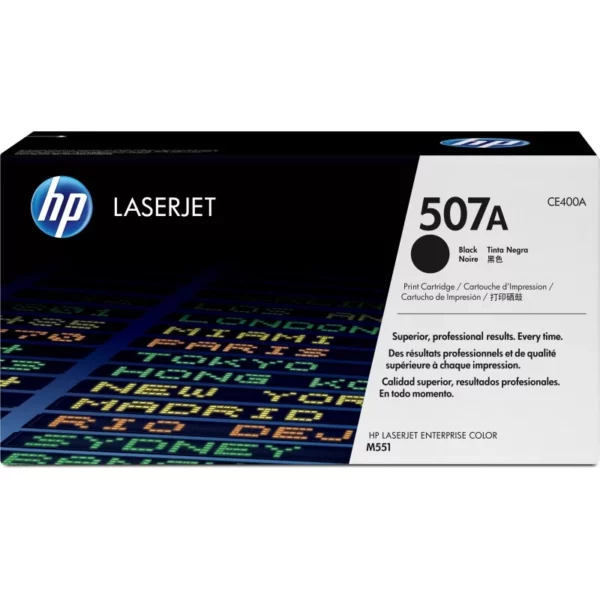 HP 507A – TONER NOIR – 5 500 P