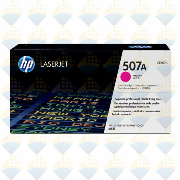 HP 507A – TONER MAGENTA – 6 000 P