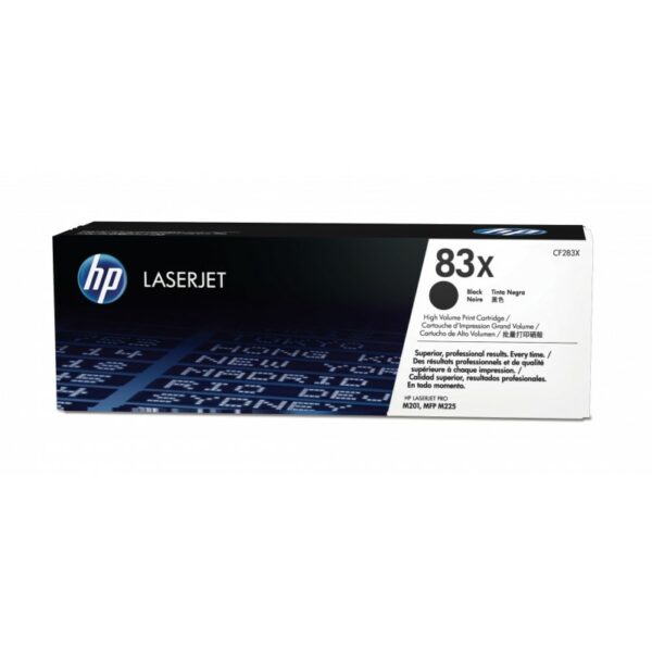 HP 83X – TONER NOIR – 2 500 P