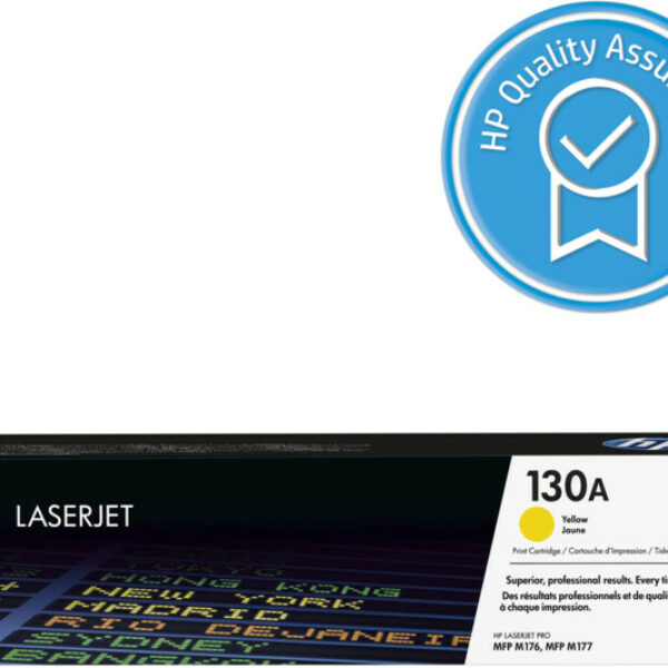 HP 130A – TONER JAUNE – 1 000 P