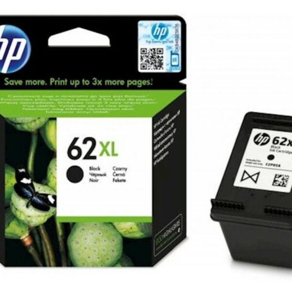 HP 62XL – JE NOIR – 12 ML – 600 P