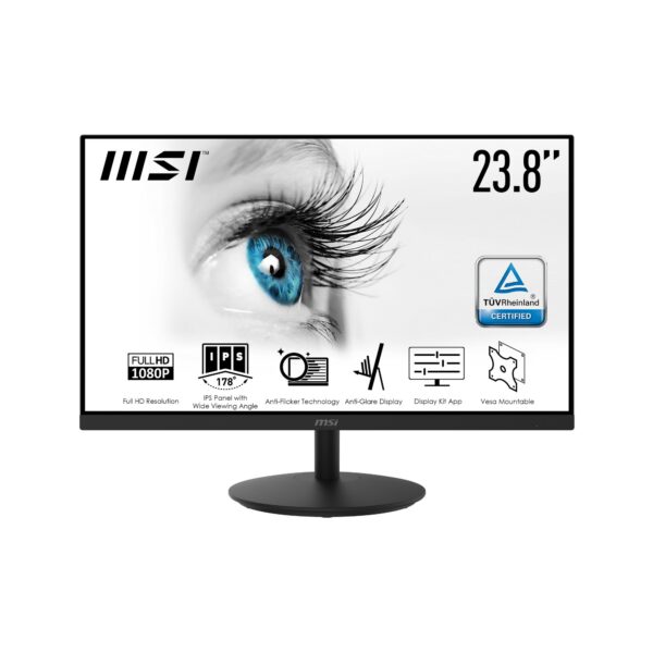 ECRAN 23.8″ MSI PRO MP242 VGA HDMI + HP