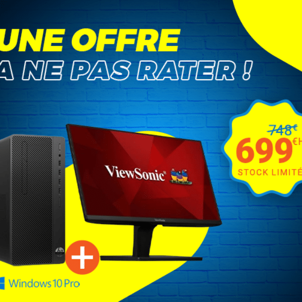 Pack Ecran et PC de Bureau