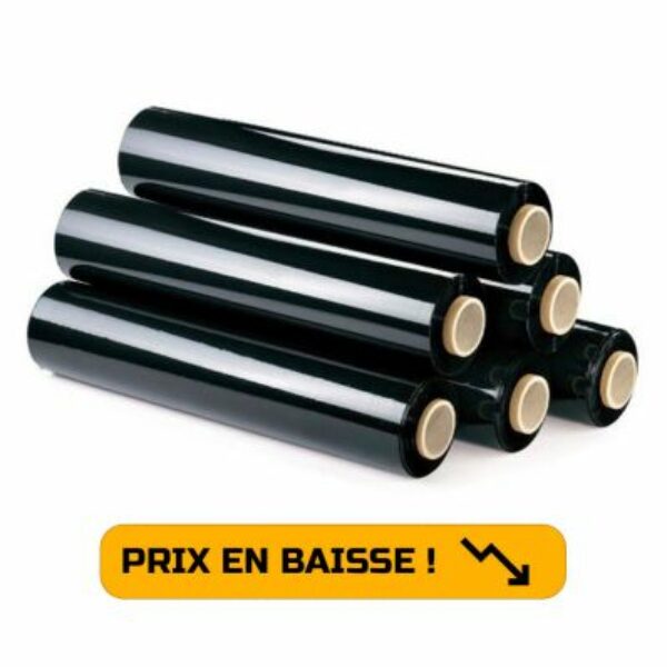 Film Étirable Noir Opaque Manuel