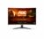 AOC G2 CQ32G2SE/BK 31.5″ LED 2K Ultra HD 1 ms Noir, Rouge